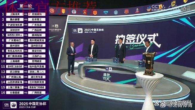燕京啤酒2022中国足协杯第二轮抽签结果出炉 “全民足球”战火重燃